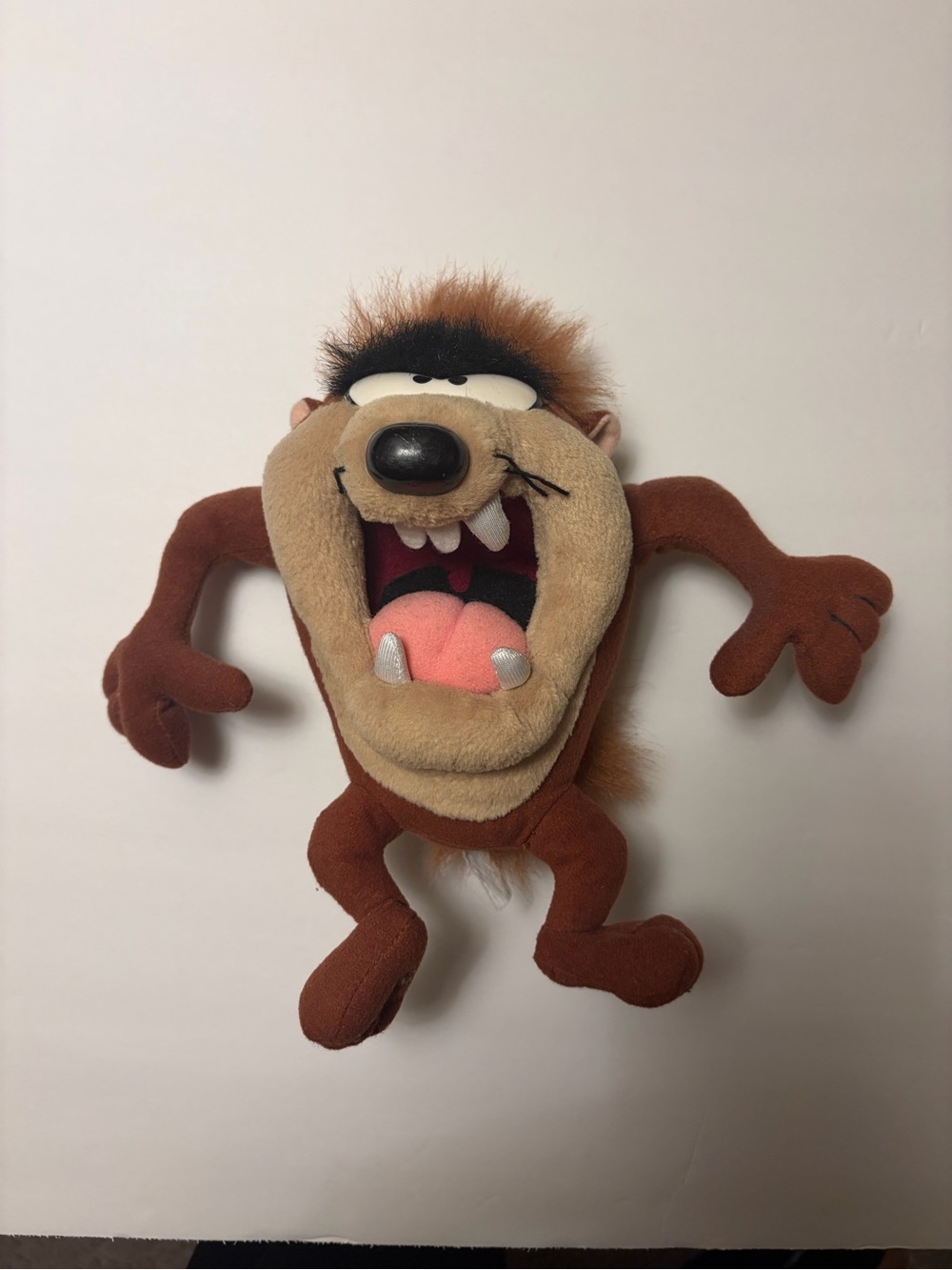 Warner Bros. Looney Tunes Taz Tasmanian Devil Plush, Small 6-14 in Brown